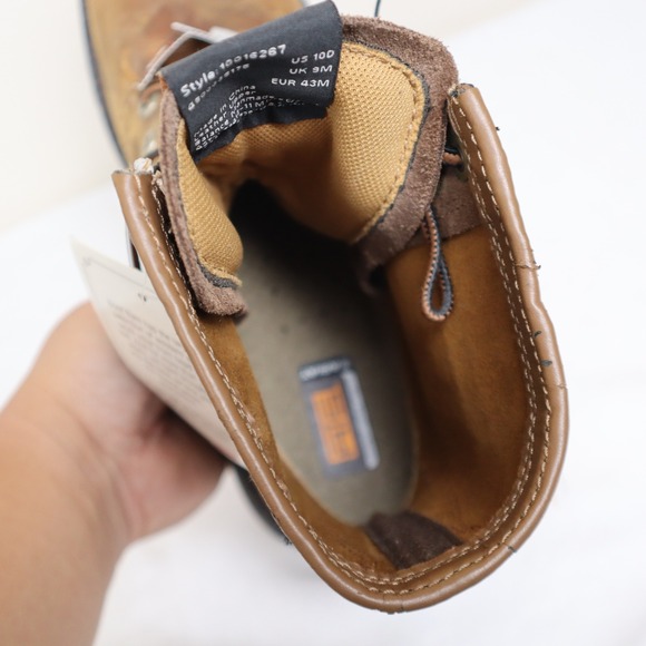 Ariat WorkHog 8" Composite Toe Work Boots Brown Leather Mens 10D - Picture 11 of 16